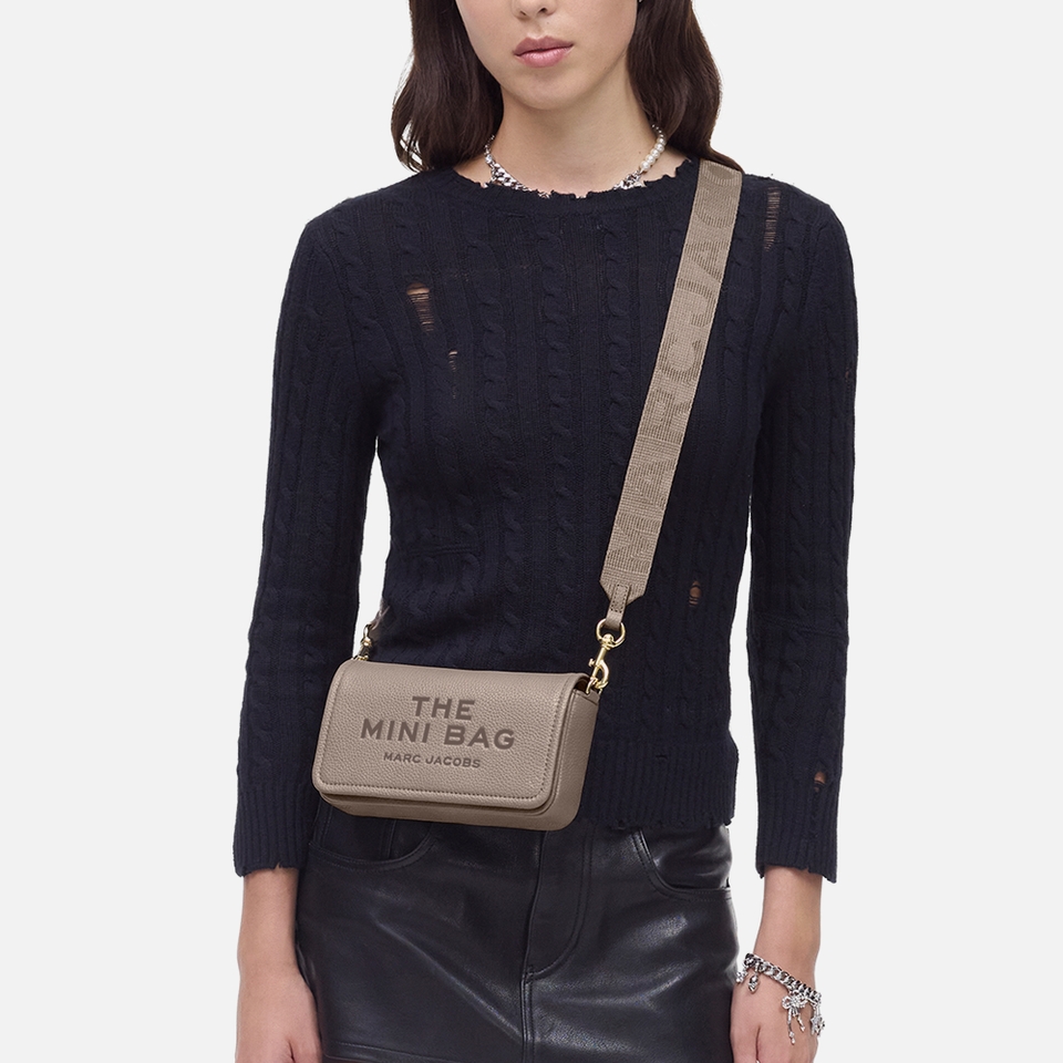Marc Jacobs The Mini Pebble-Grain Leather Bag