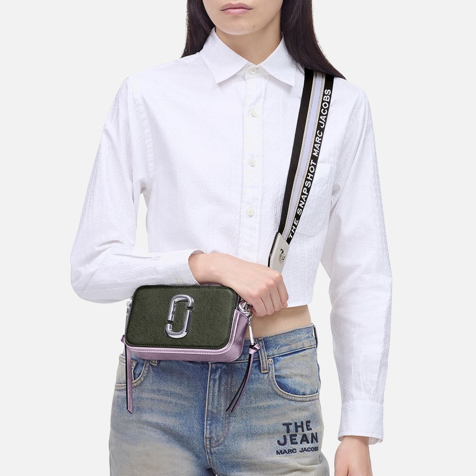 Marc Jacobs The Snapshot Leather Crossbody Bag