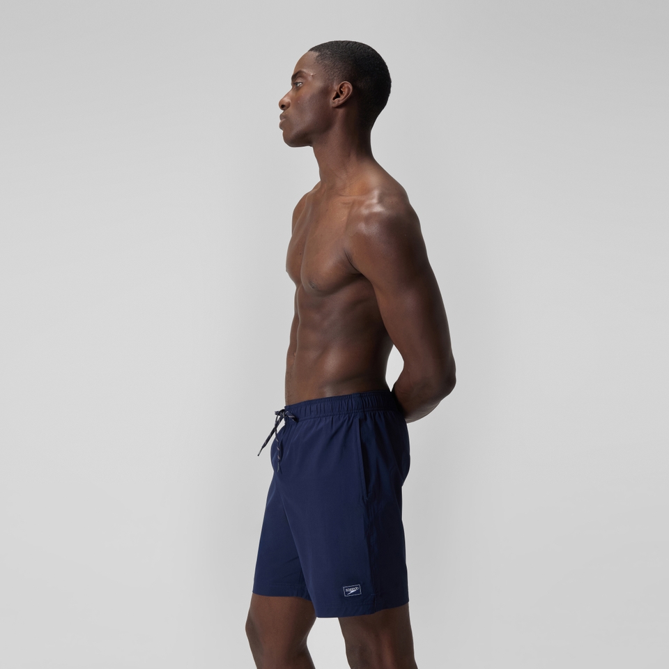Men's Solid Volley 18" Swim Trunks Navy