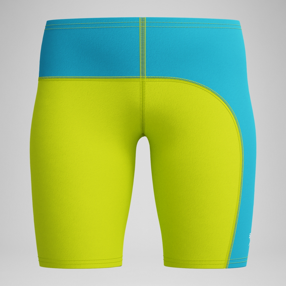 Boys Spliced Jammer Yellow/Blue