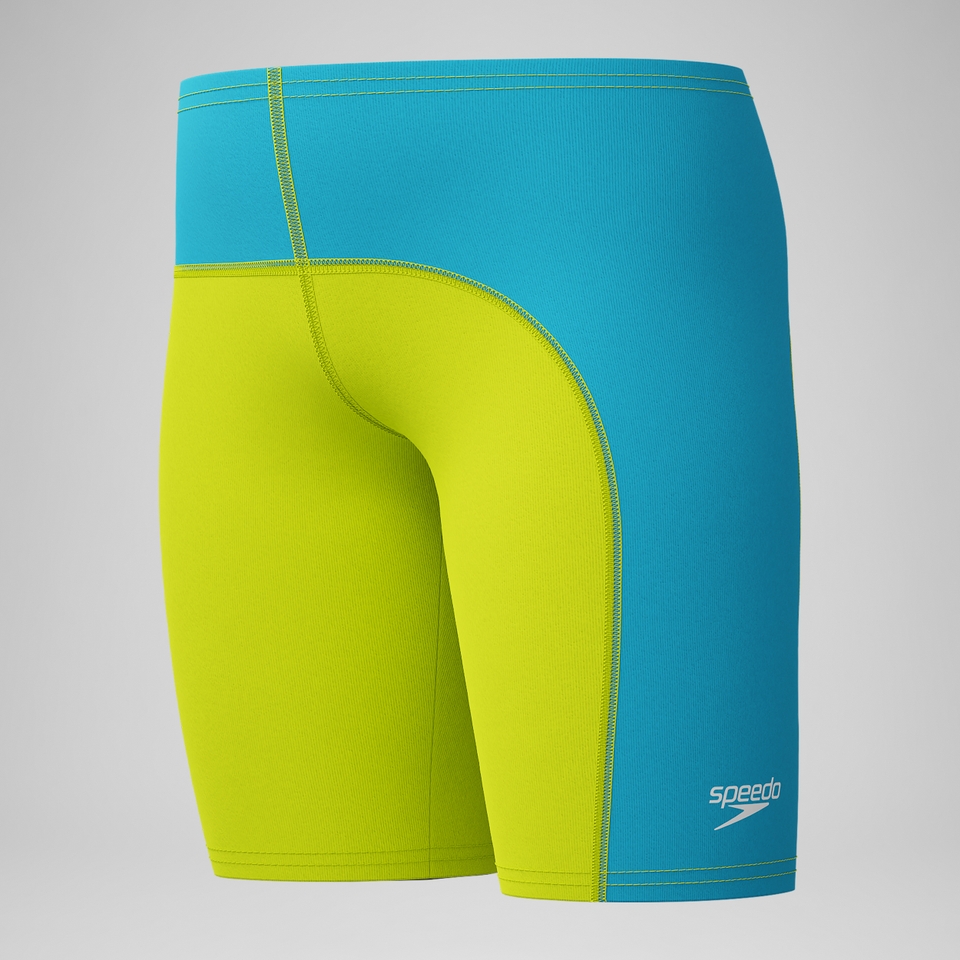 Boys Spliced Jammer Yellow/Blue
