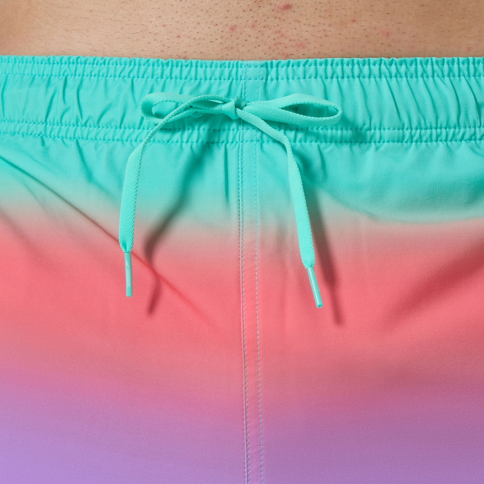 Men's Print Redondo Edge Volley 18" Swim Trunks Multicolored