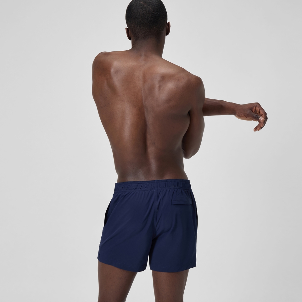Men's Classics Solid Redondo Edge Volley 14" Swim Trunks Navy