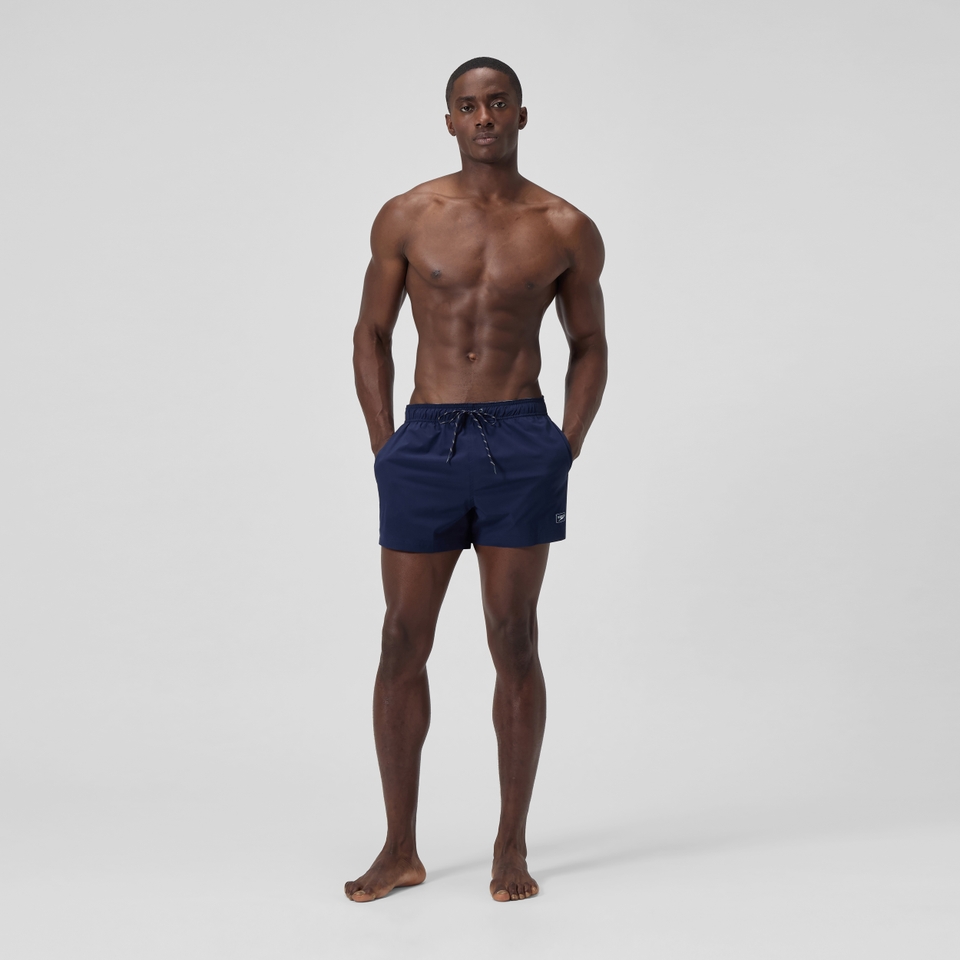 Men's Classics Solid Redondo Edge Volley 14" Swim Trunks Navy