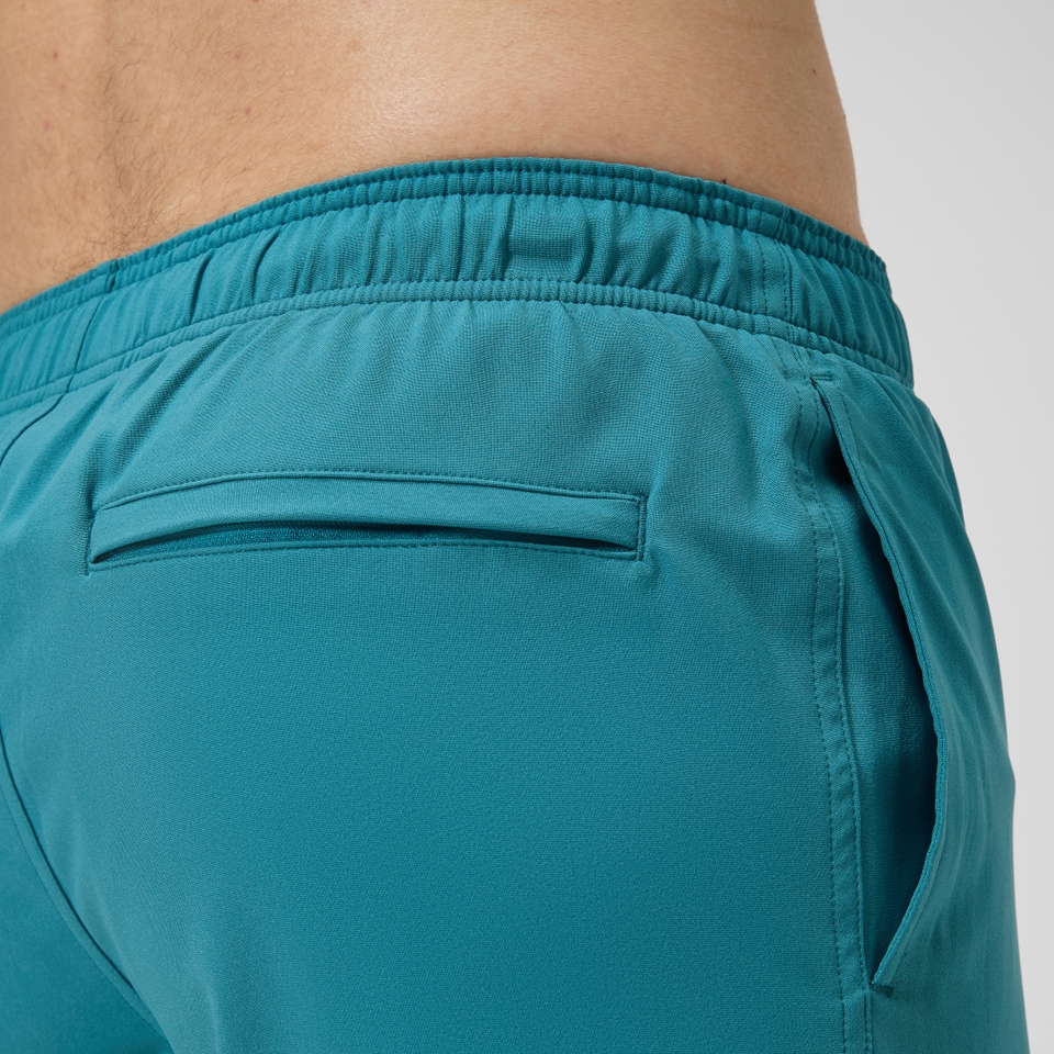 Men's Classic Solid Redondo Edge Volley 18" Swim Trunks Blue