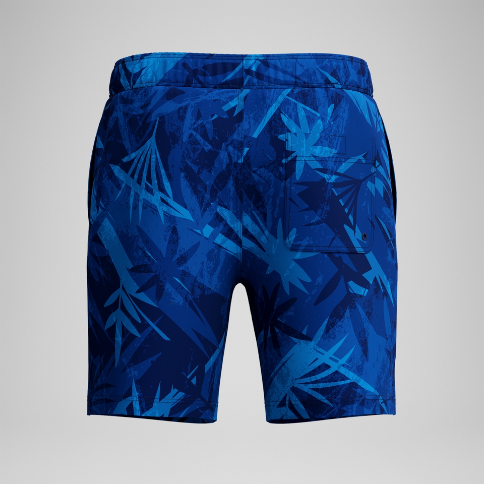 Men's Print Redondo Volley 18" Swim Trunks Blue