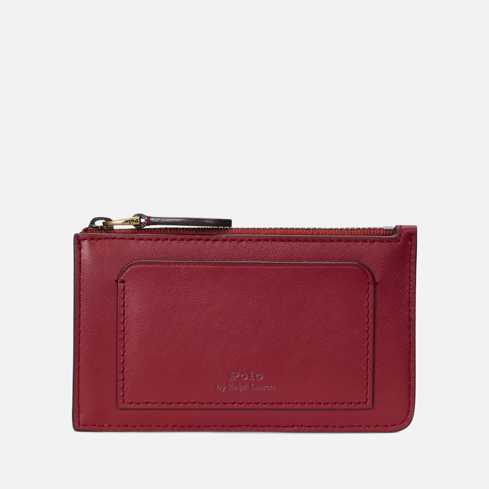 Polo Ralph Lauren Women's Nautical Bear Small Card Case - Chianti