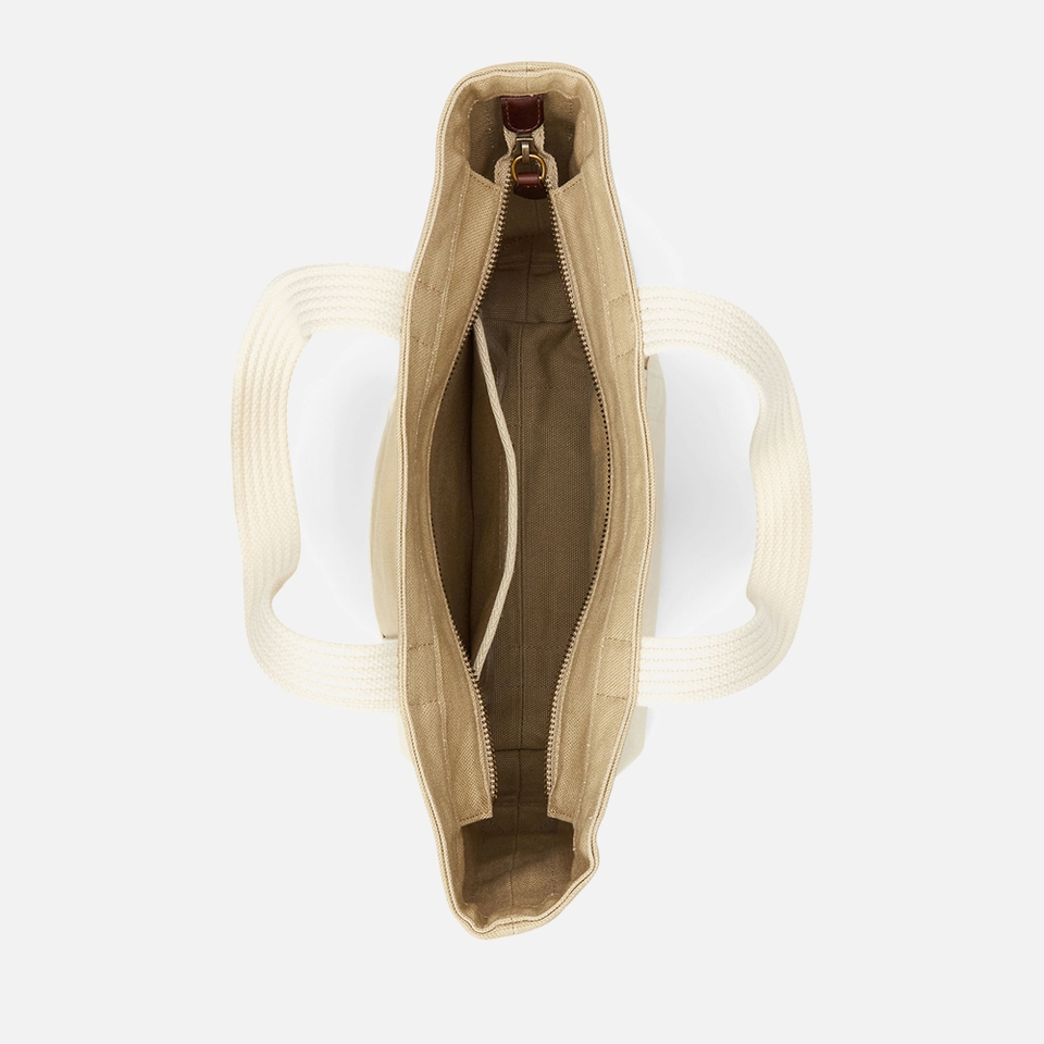 Polo Ralph Lauren Women's Toggle Bear Small Tote - Tan/Ecru