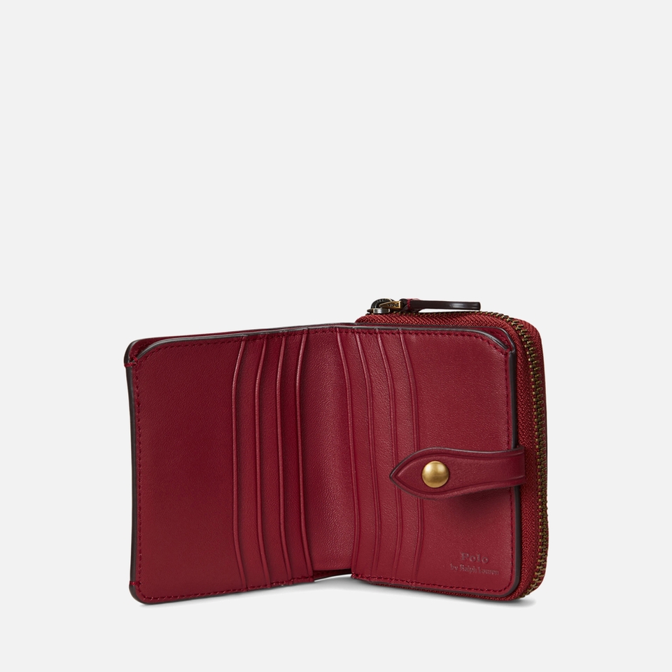 Polo Ralph Lauren Women's Nautical Bear Small Wallet - Chianti