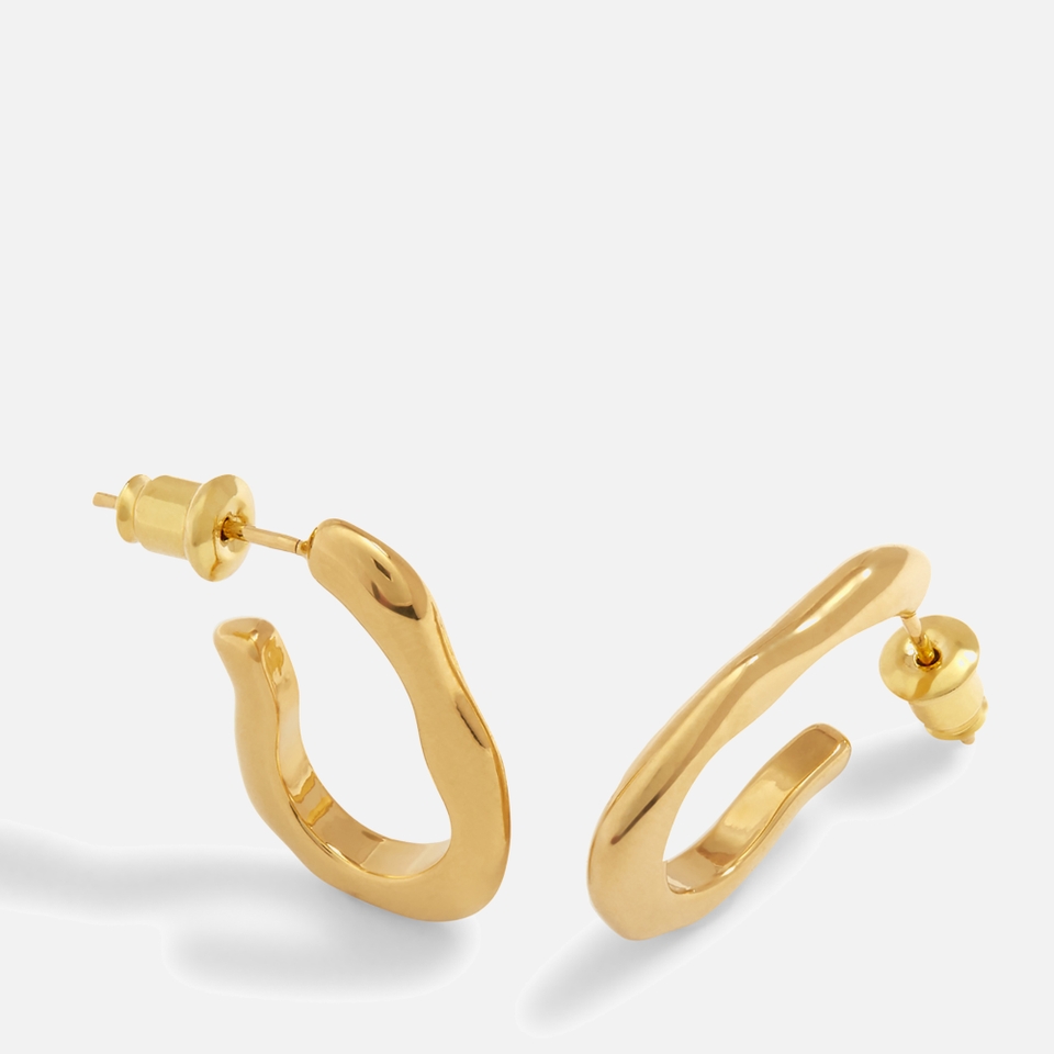 Katie Loxton The Curated Collection Hera Gold-Plated Hoop Earrings