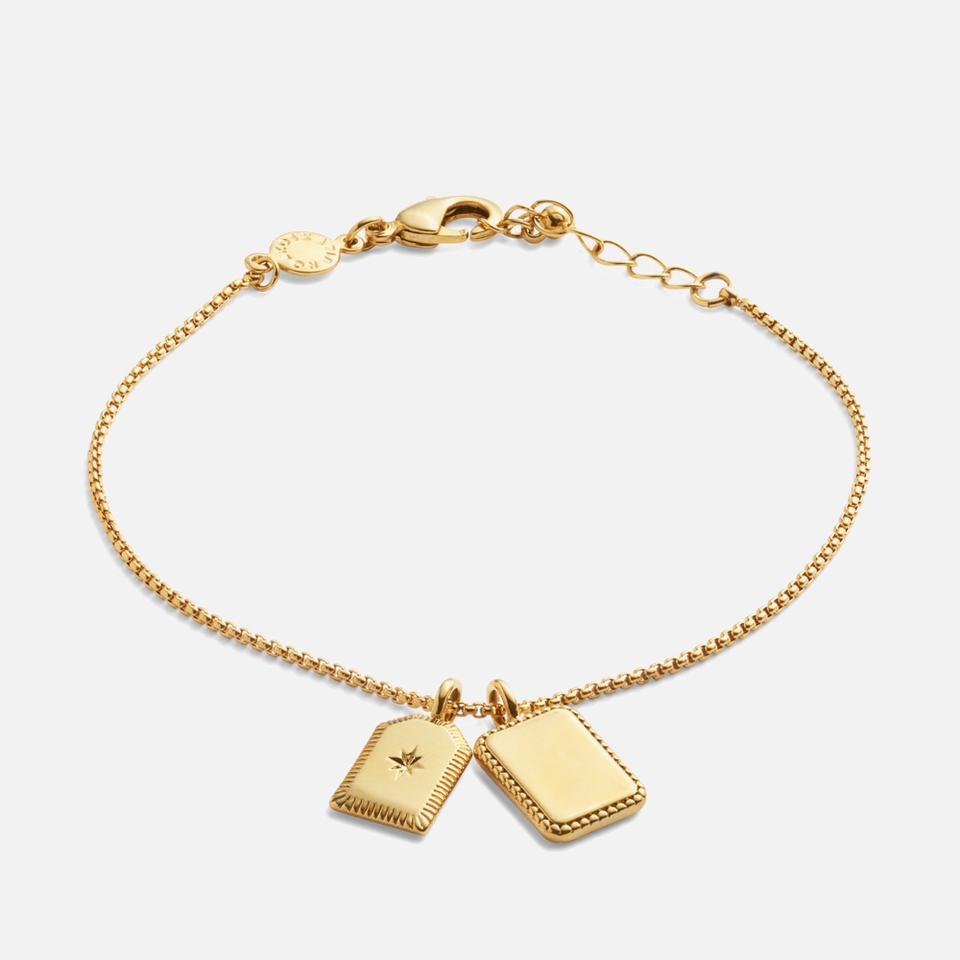 Katie Loxton Carded Treasured Friend Gold-Plated Bracelet