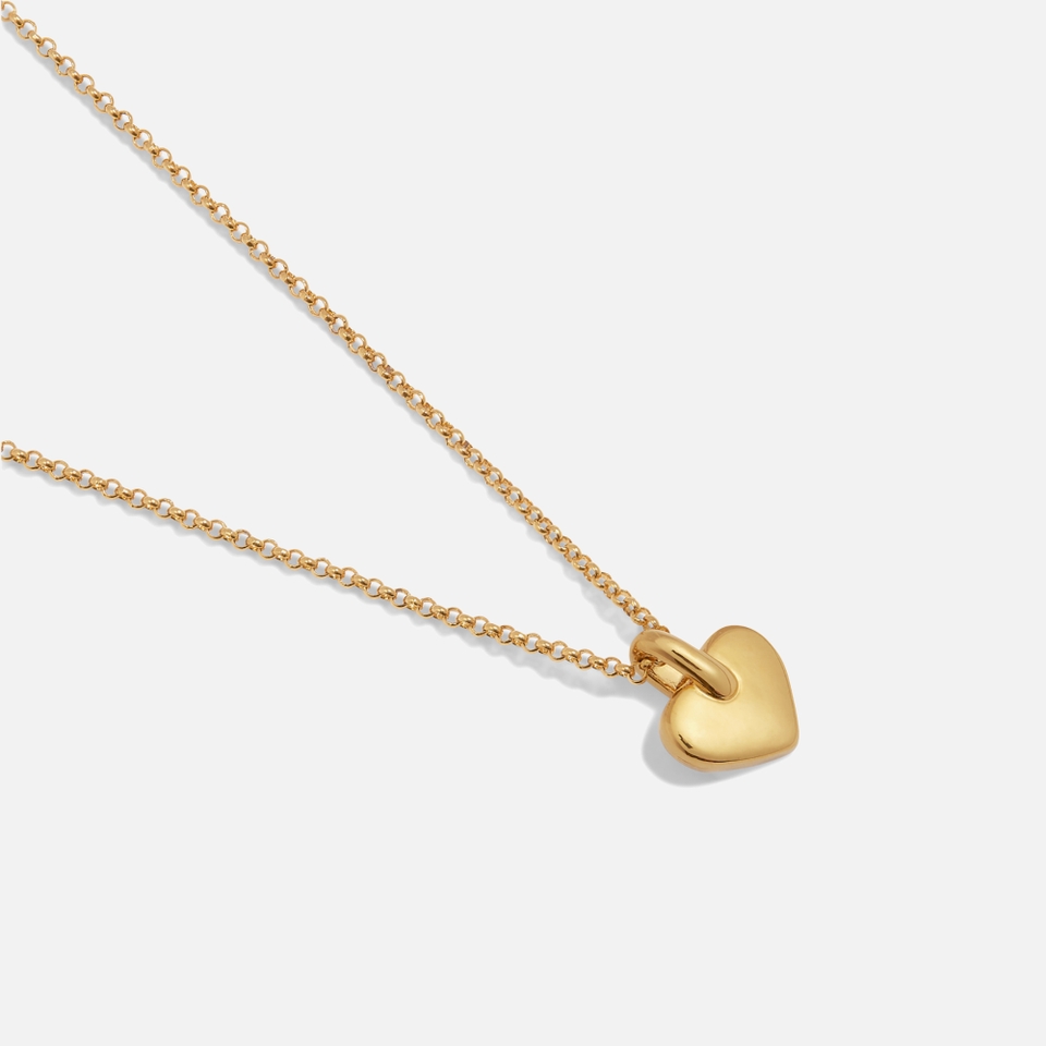 Katie Loxton The Curated Collection Alora Heart Gold-Plated Necklace