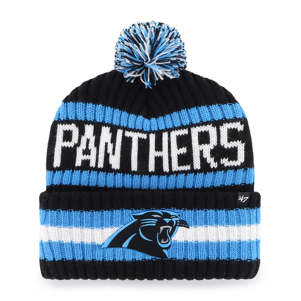 CAROLINA PANTHERS '47 BERING BOBBLE HAT