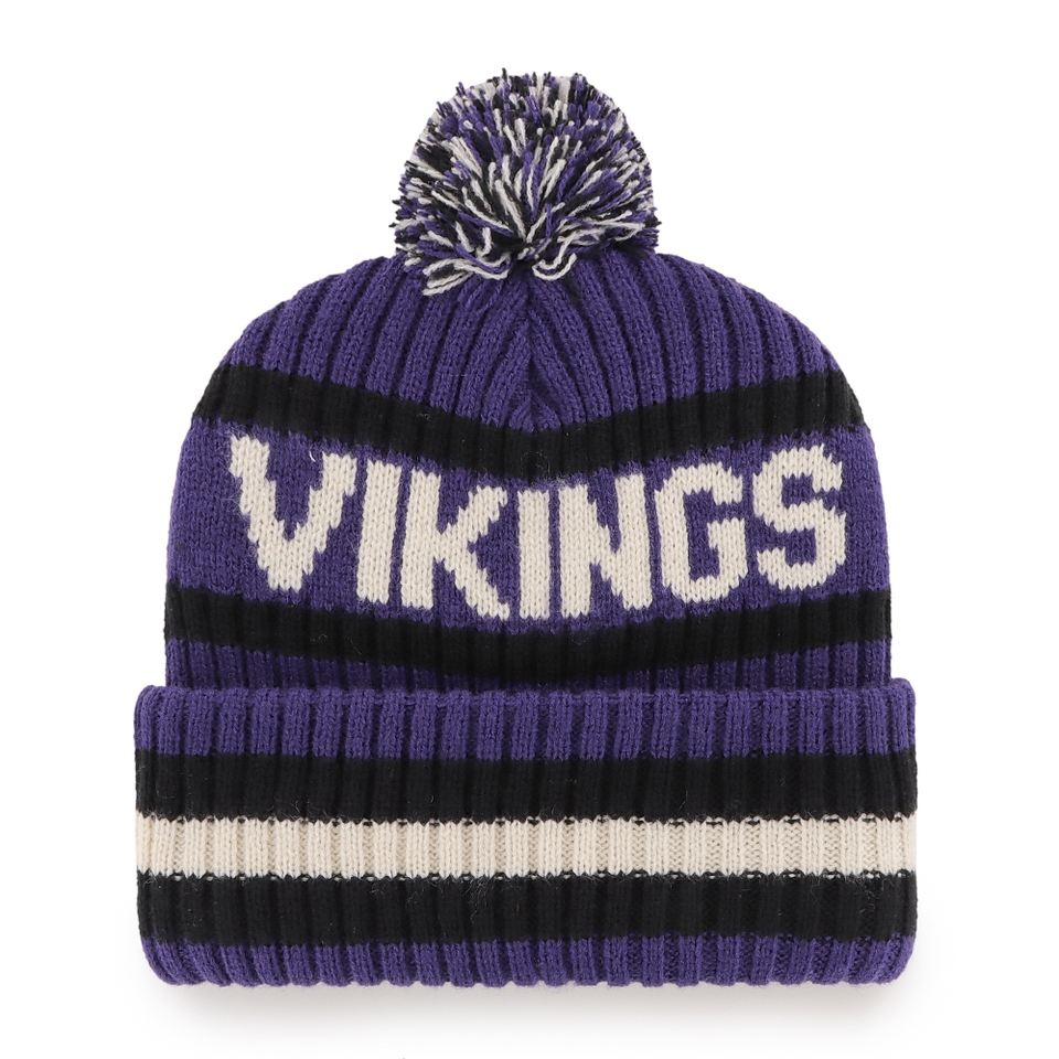 MINNESOTA VIKINGS '47 BERING BOBBLE HAT