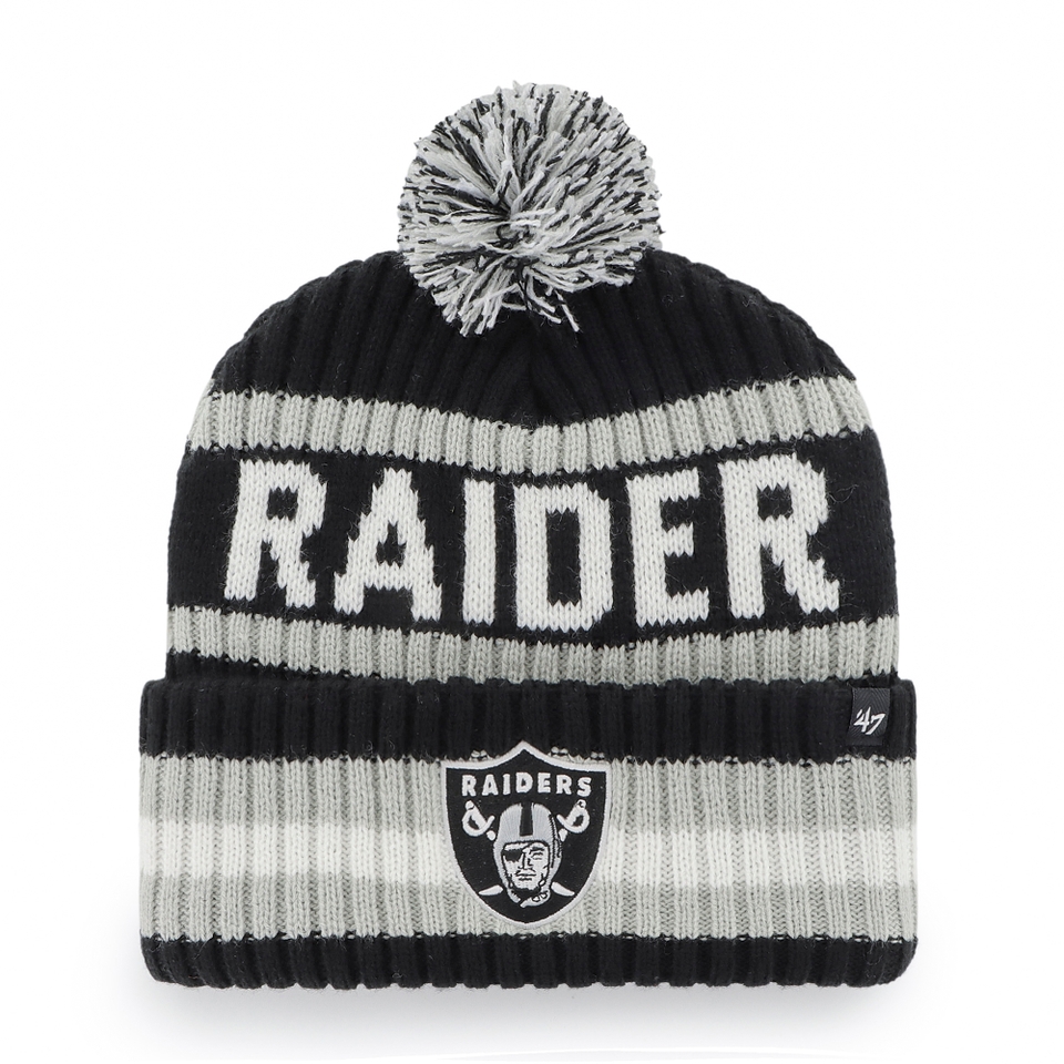 LAS VEGAS RAIDERS '47 BERING BOBBLE HAT