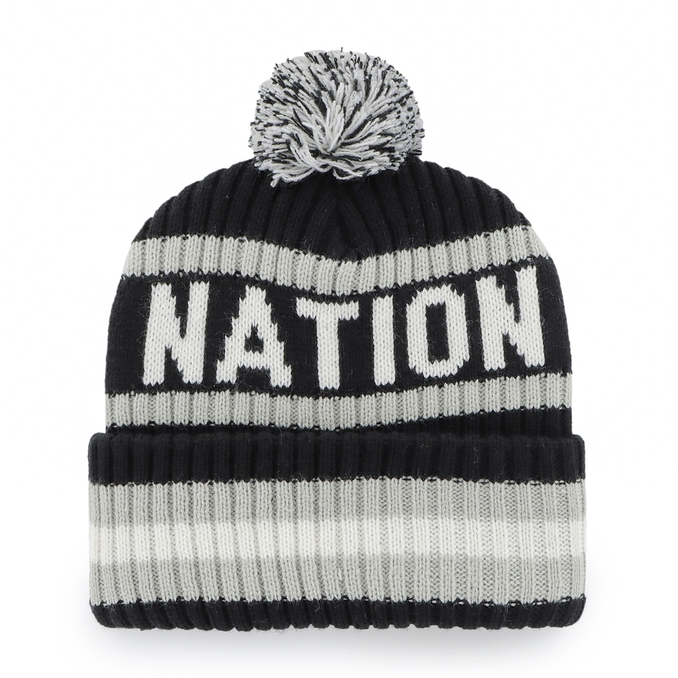 LAS VEGAS RAIDERS '47 BERING BOBBLE HAT