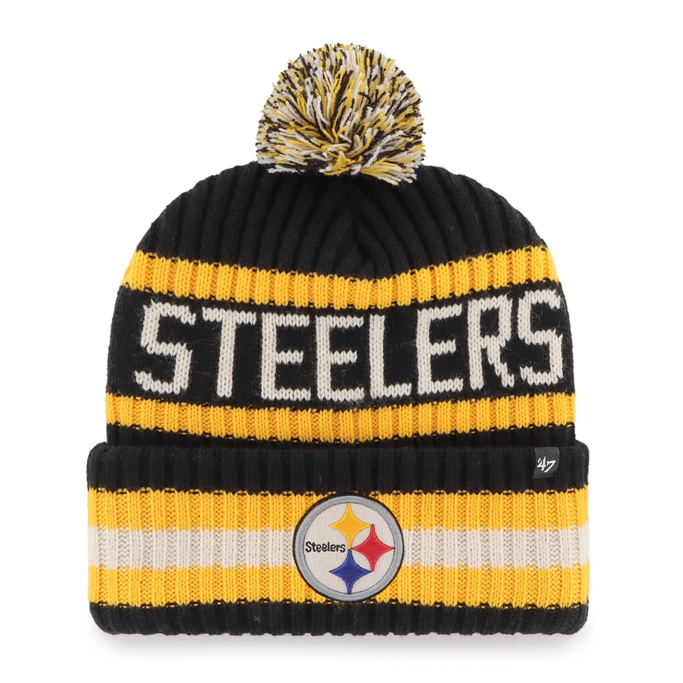 PITTSBURGH STEELERS '47 BERING BOBBLE HAT