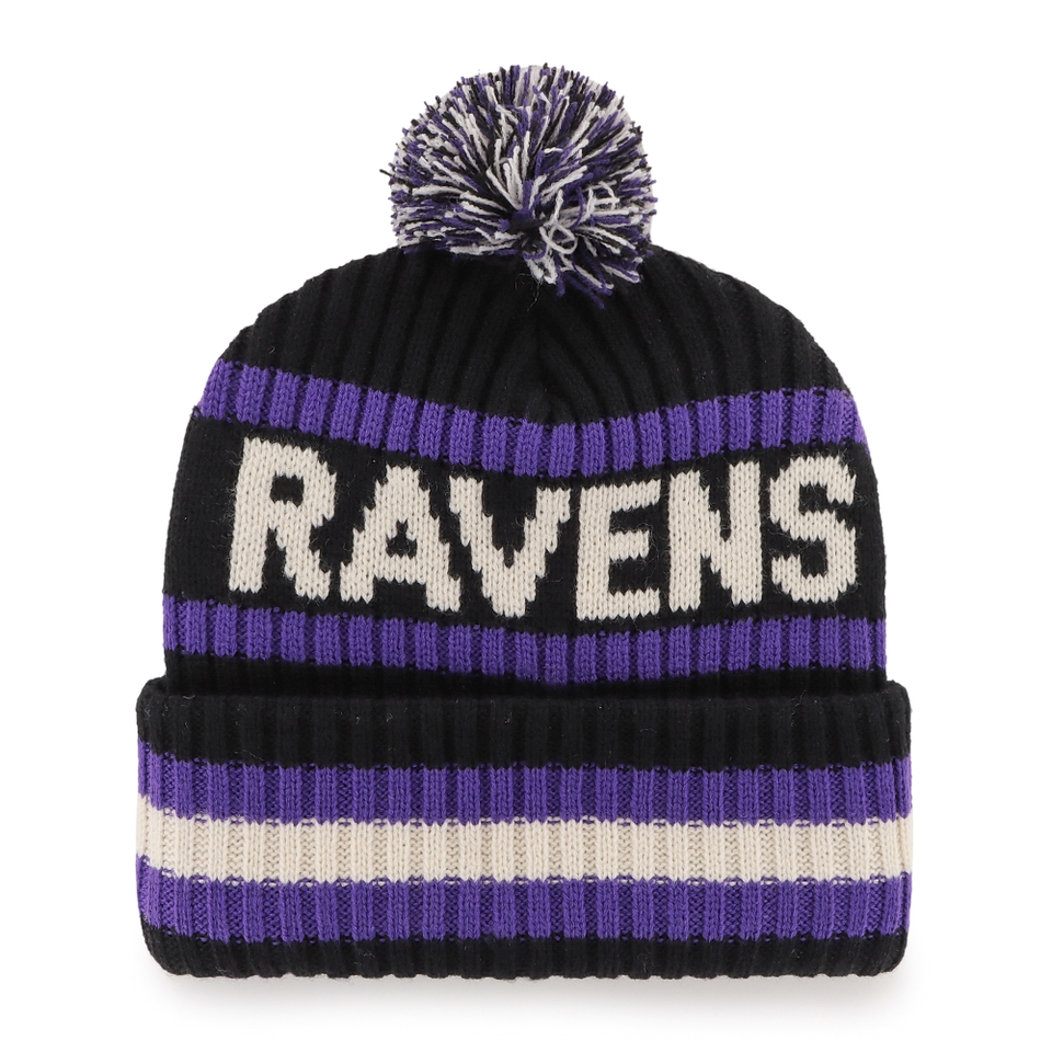 BALTIMORE RAVENS '47 BERING BOBBLE HAT
