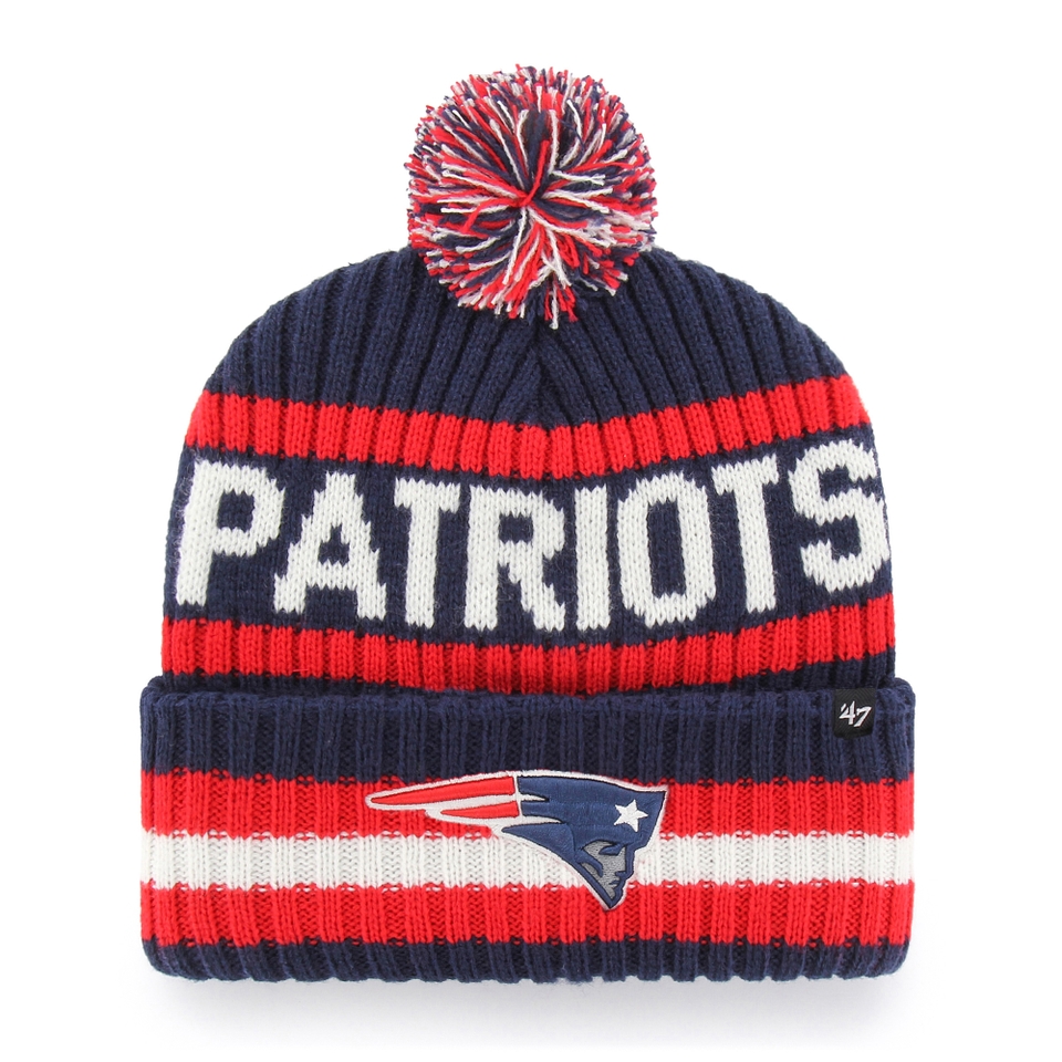 NEW ENGLAND PATRIOTS '47 BERING BOBBLE HAT