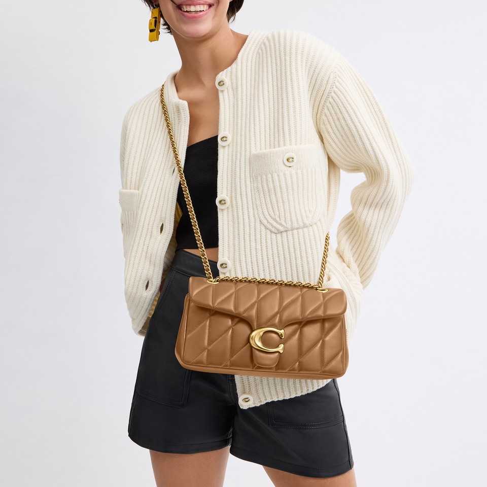 Coach Tabby 26 Leather Shoulder Bag