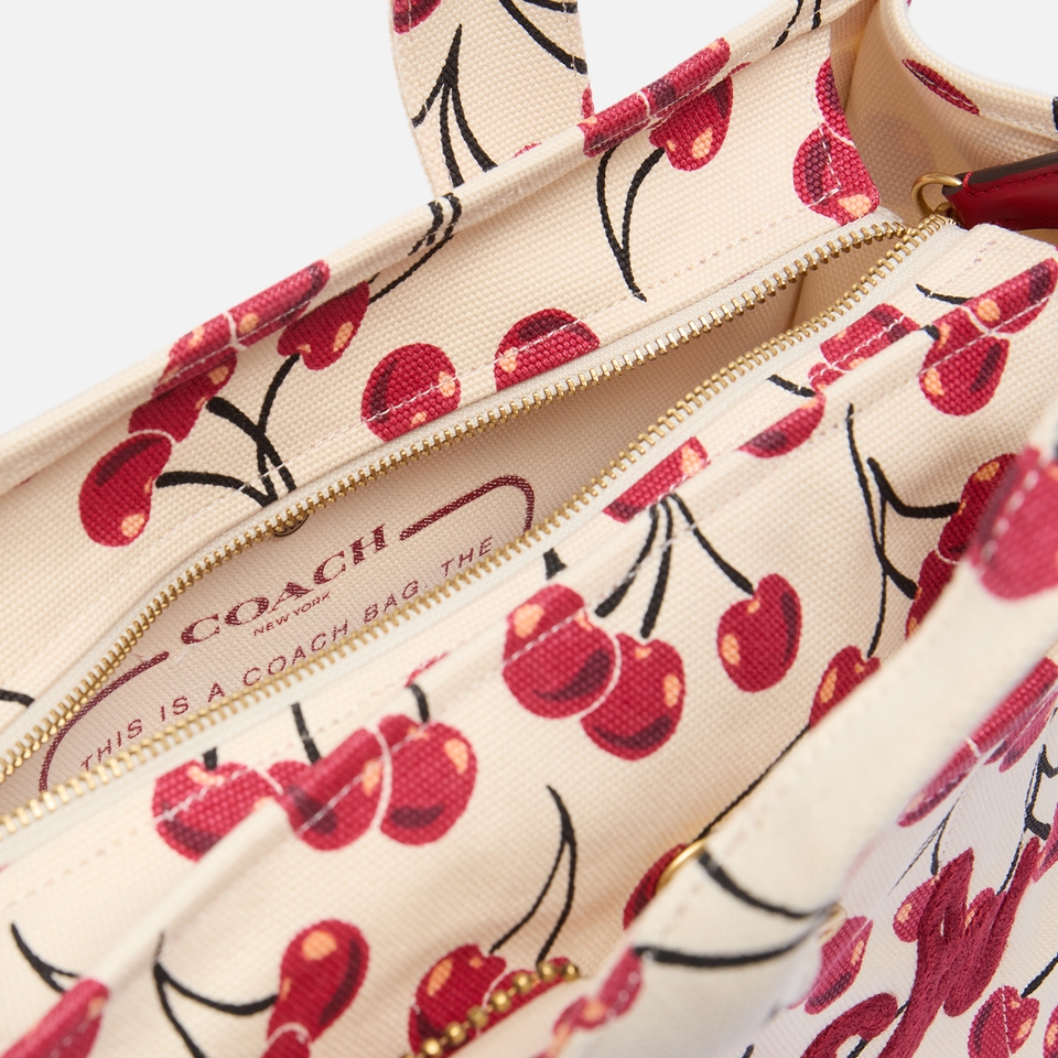 Coach Cargo Canvas Tote Bag