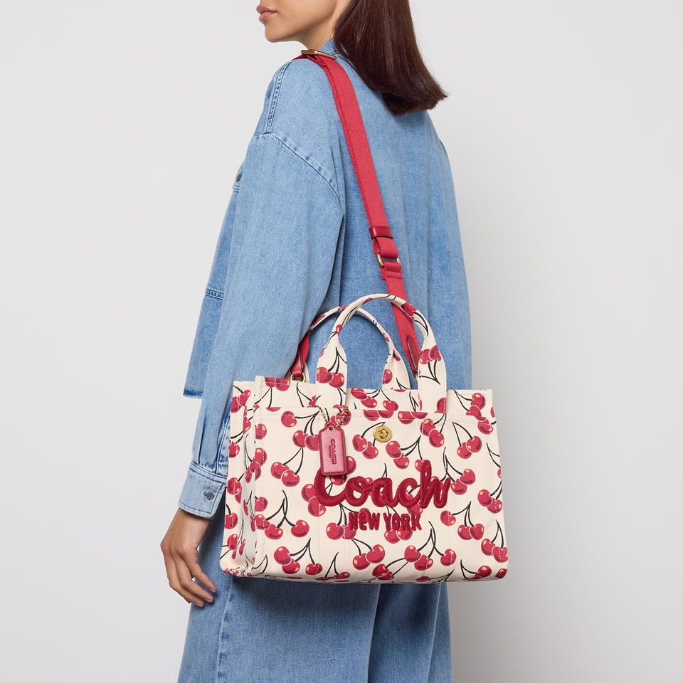 Coach Cargo Canvas Tote Bag
