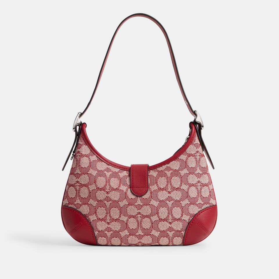 Coach Hamptons Jacquard Hobo Bag