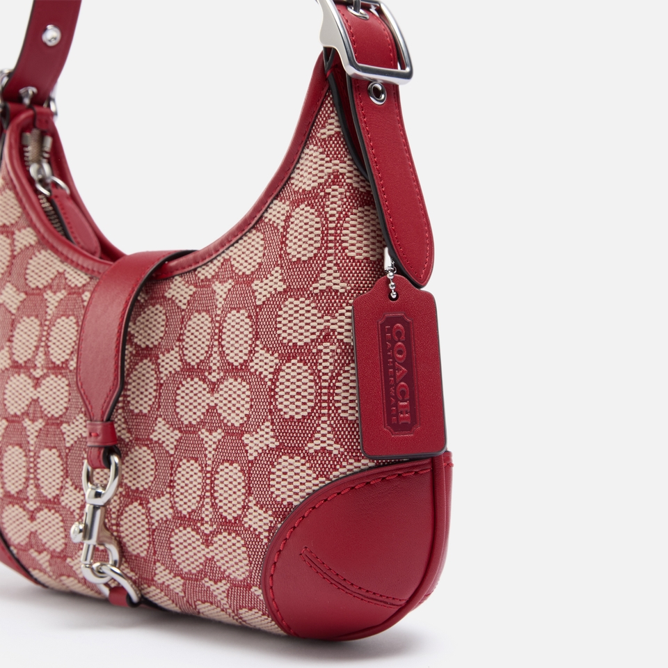 Coach Hamptons Jacquard Hobo Bag