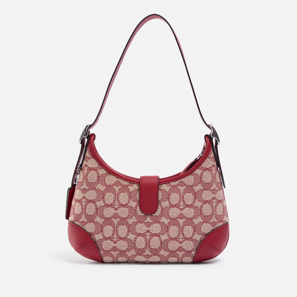 Coach Hamptons Jacquard Hobo Bag