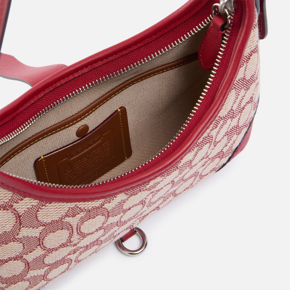 Coach Hamptons Jacquard Hobo Bag
