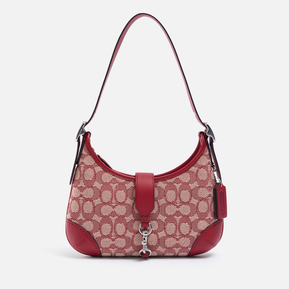Coach Hamptons Jacquard Hobo Bag