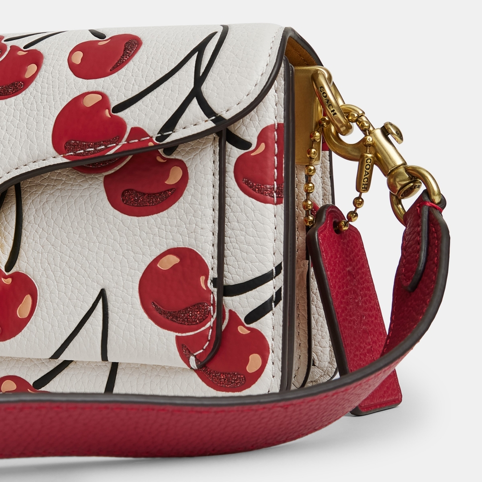 Coach Tabby 20 Pebble-Grain Leather Shoulder Bag