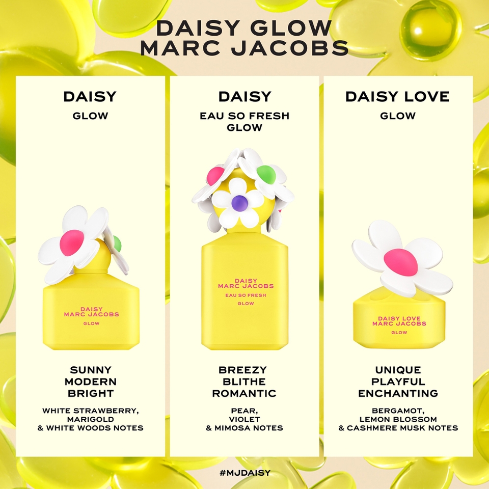 Marc Jacobs Daisy Glow 50ml オードトワレ Daisy Glow 50 mL | Marc Jacobs | Official Site