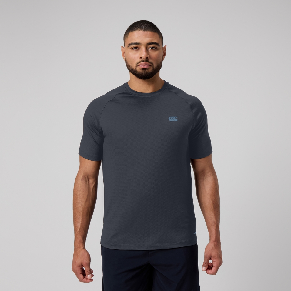 MENS TEMPO+ TRAINING TEE BLUE