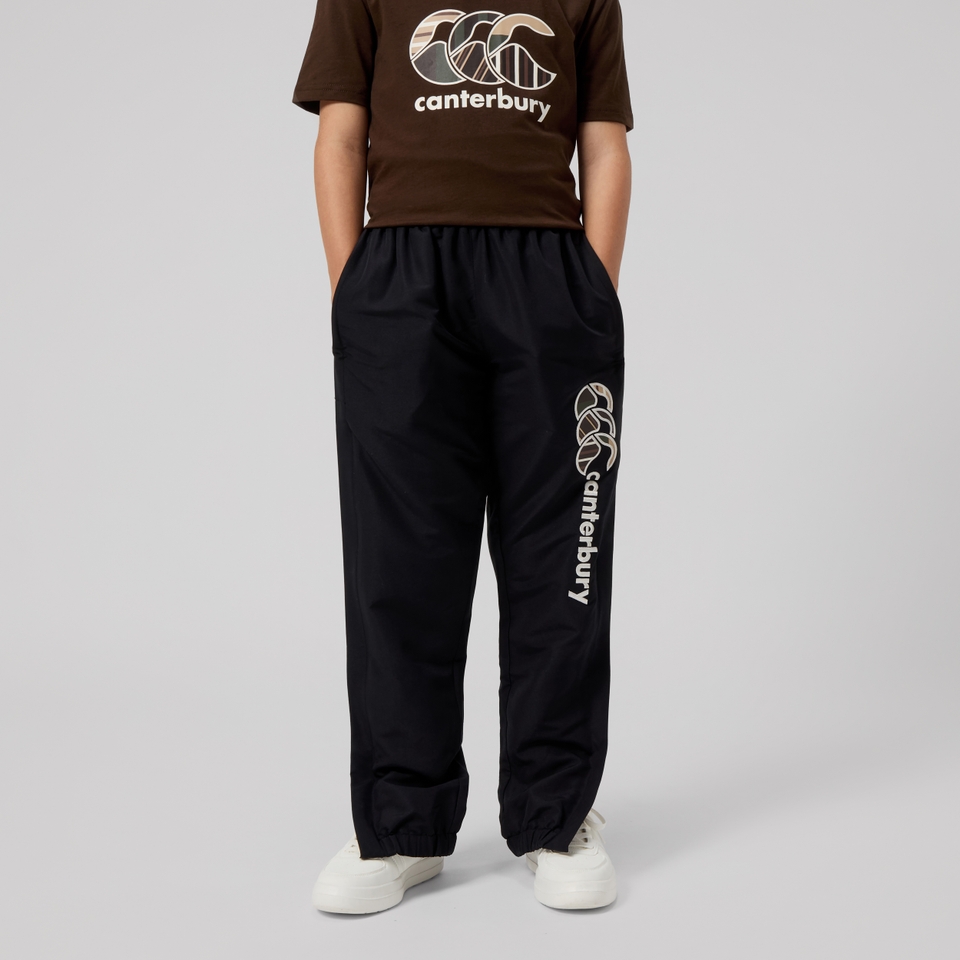JUNIOR UNISEX UGLIES STADIUM PANT BLACK