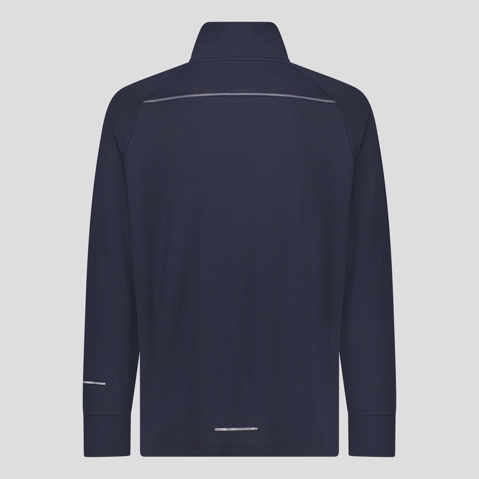 MENS TEMPO+ 1/4 ZIP TRAINING TOP NAVY