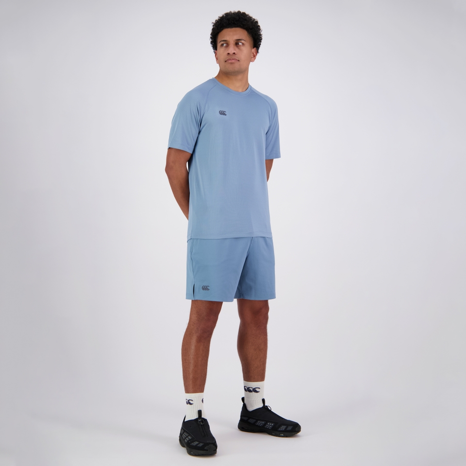 MENS TEMPO+ KNIT SHORTS BLUE