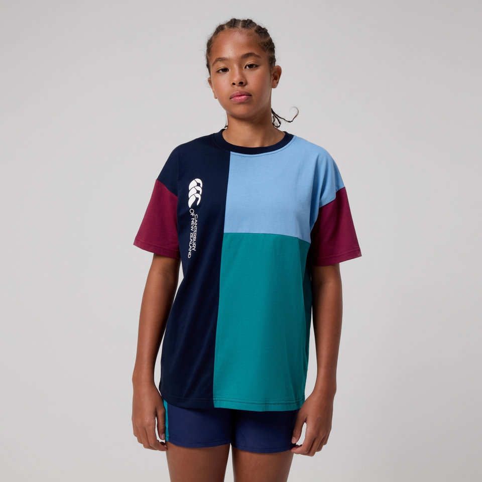 JUNIOR UNISEX HARLEQUIN TEE MULTI