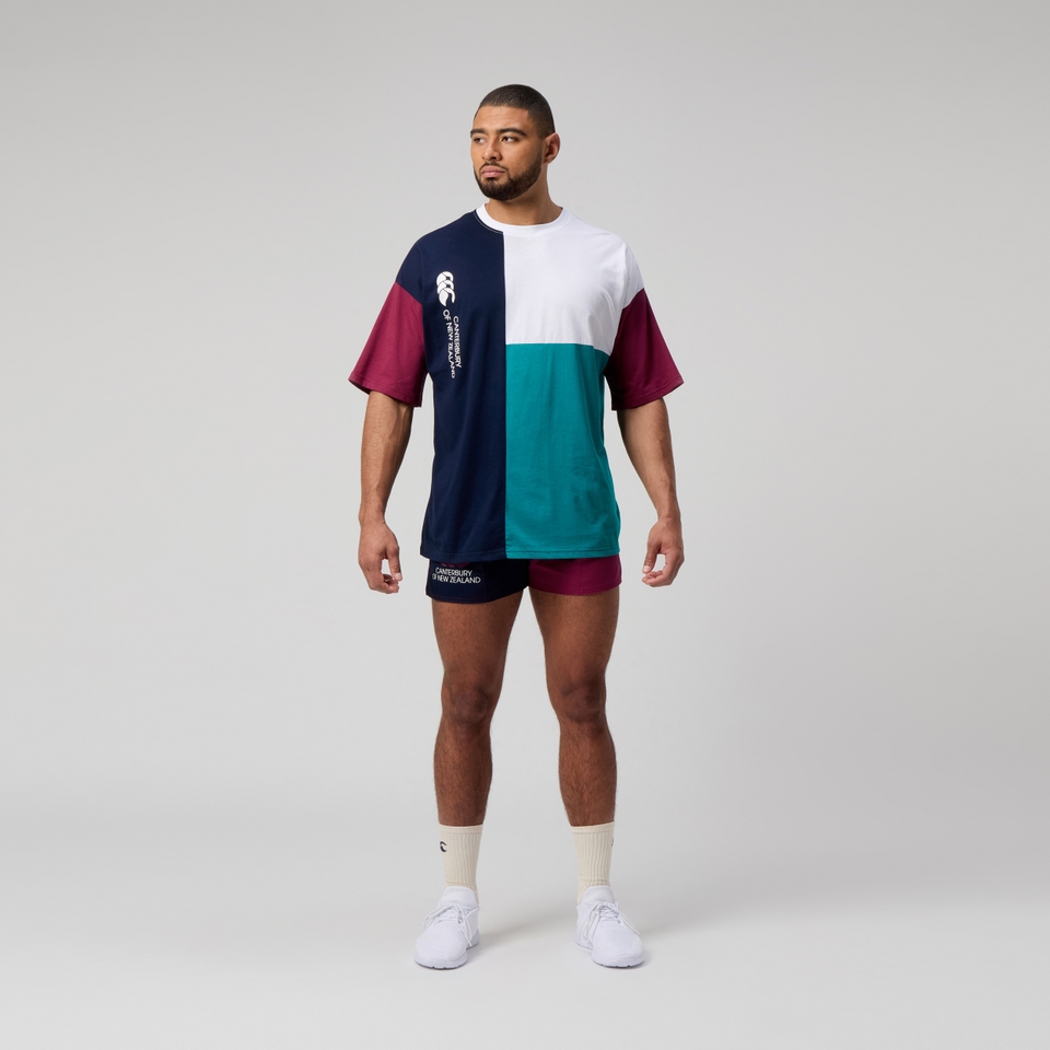 MENS HARLEQUIN TEE MULTI