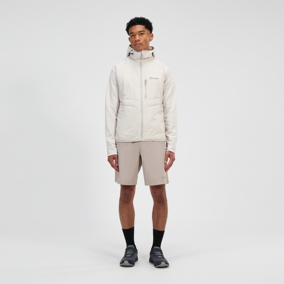 Men's Trawden Hybrid Hooded Jacket - Grey