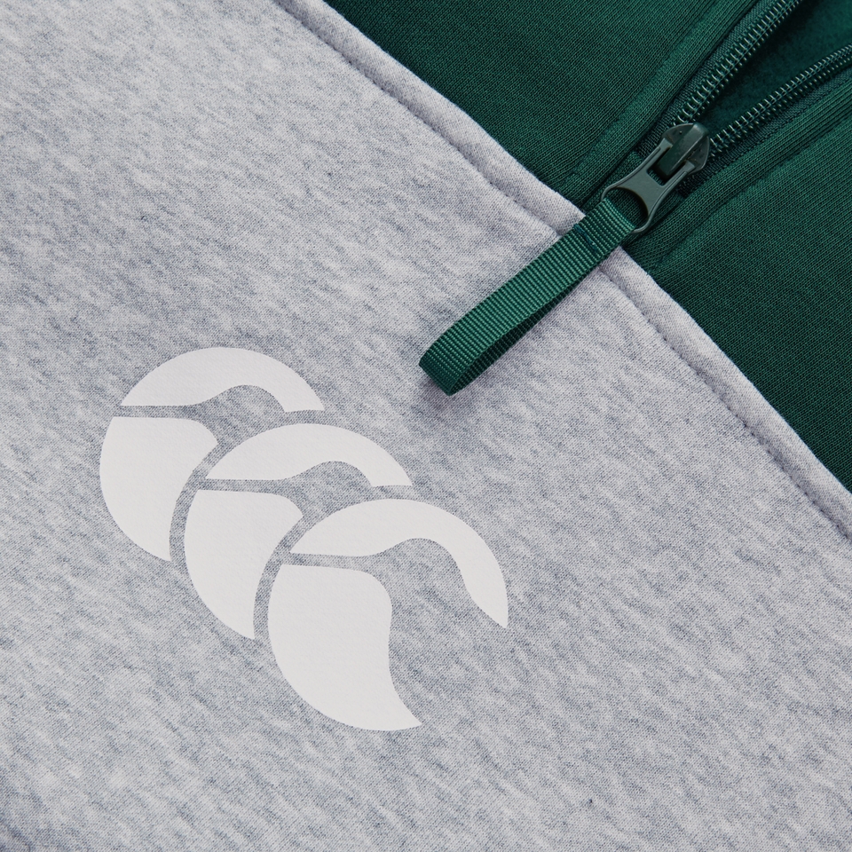 WOMENS LEGENDS 1/4 ZIP GREY MARL