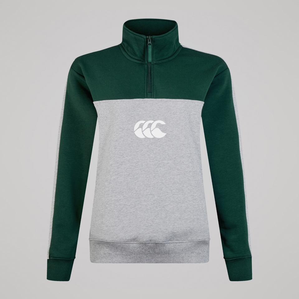 WOMENS LEGENDS 1/4 ZIP GREY MARL
