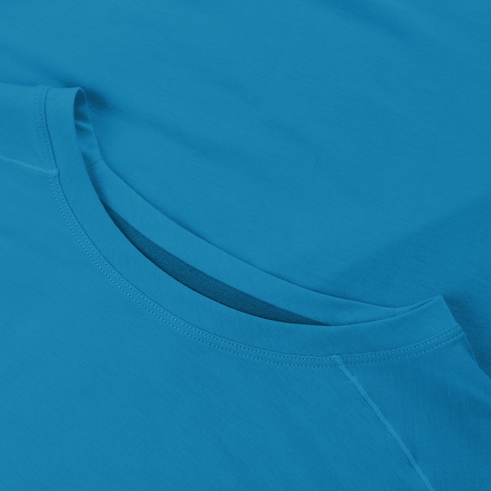 Berghaus Delta Kurzarm Tech-Shirt für Herren - Blau