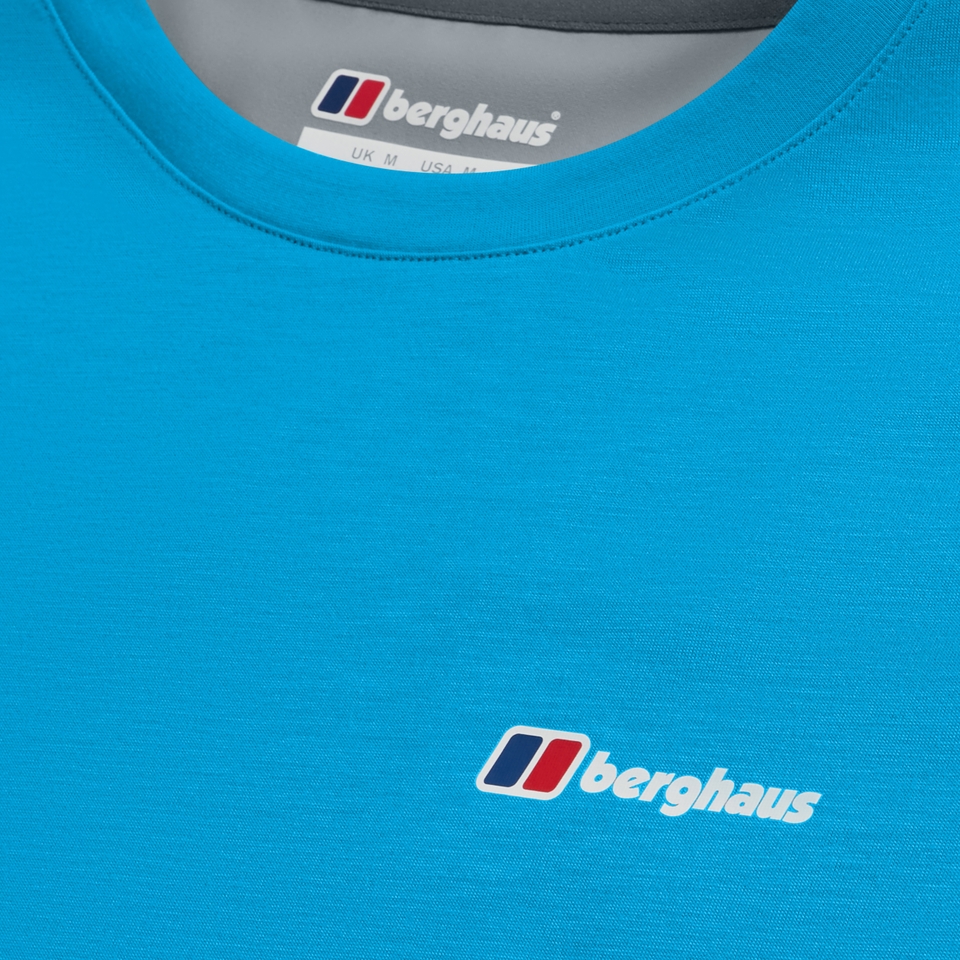 Terrain Trek Tech Tee  für Herren - Blau/Grau