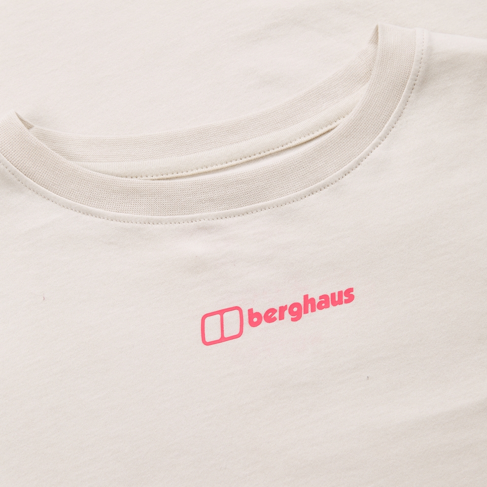 Mount Botany Kurzarm Shirt für Damen - Grau