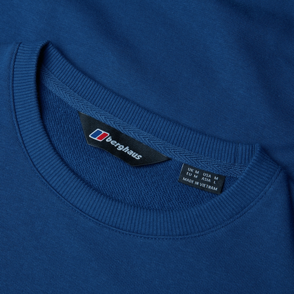 BERGHAUS M LOGO CREW LIGHT DKBLU/DKBLU