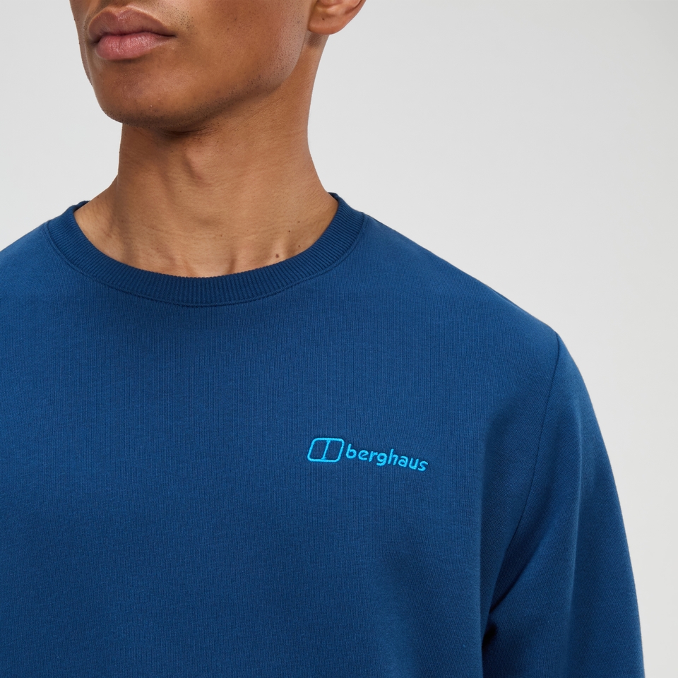 BERGHAUS M LOGO CREW LIGHT DKBLU/DKBLU