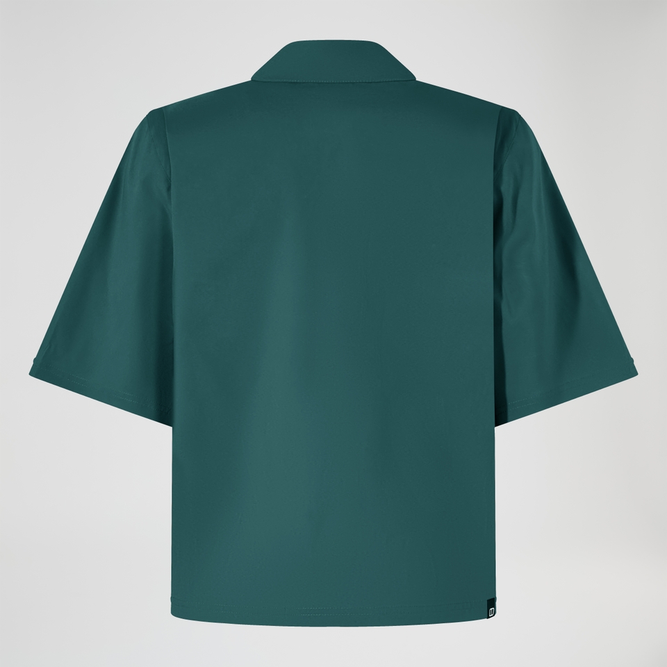BERGHAUS W EXPLORER OVERSHIRT DKGRN/DKGRN