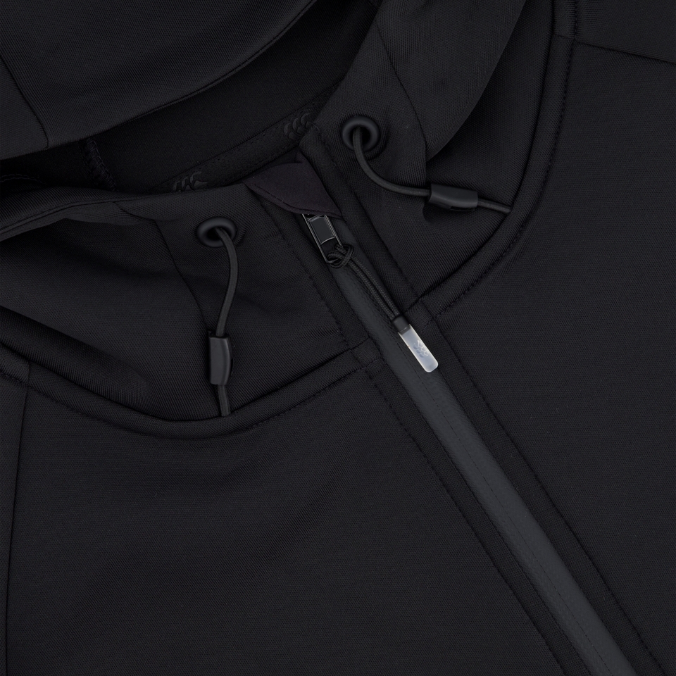 MENS EVEREST FULL ZIP HOODY BLACK