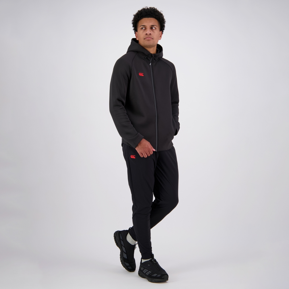 MENS EVEREST FULL ZIP HOODY BLACK